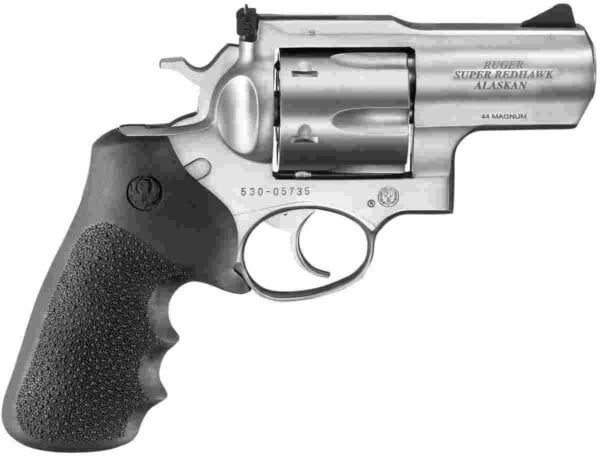 SUPER REDHAWK ALASKAN 44 REM MAG DA REVOLVER 2.5 BBL Satin STS