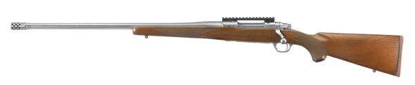 Ruger Hawkeye Hunter Rifle Left Hand 300 Win Mag 3rd Capacity 24" Barrel Walnut Stock