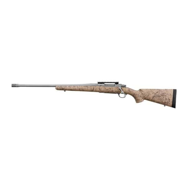 Ruger Hawkeye FTW Hunter Left Handed Rifle 6.5 Creedmoor 4rd Magazine 24" Barrel Tan and Black Speckled