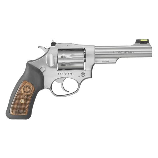 Ruger SP101 Handgun .22 LR 8rd Capacity 4.2" Barrel Fiber Optic Front Sight CA Compliant