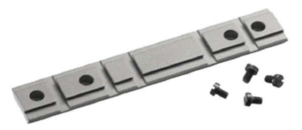 Ruger 1-Piece Weaver-Style Aluminum Combination 10/22 Rifle Scope Base Adapter - Silver Powder Coated