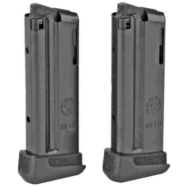 Ruger LCP II Handgun Magazine Black .22 LR 10/rd 2-pack