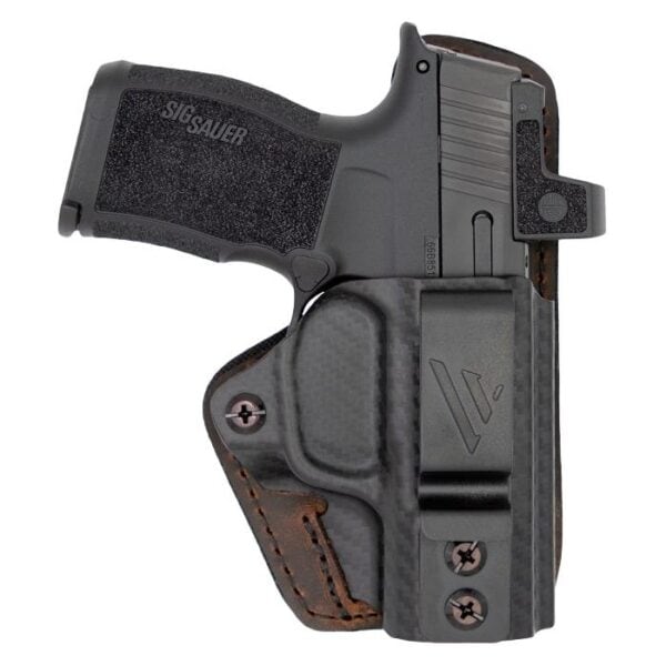 Versacarry Comfort Flex Custom IWB Holster RH for Sig Sauer P365 Brown