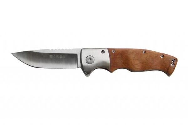 Sarge Knives Flash - Wooden Swift Assisted Folding Knife - 7-3/4" Overall Length