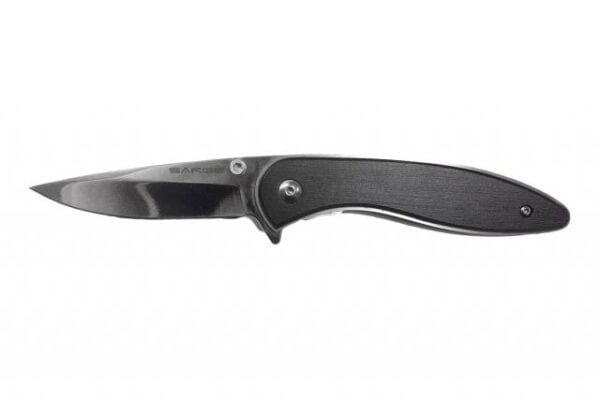 Sarge Knives Black Brushed Swift Assist Folding Knife