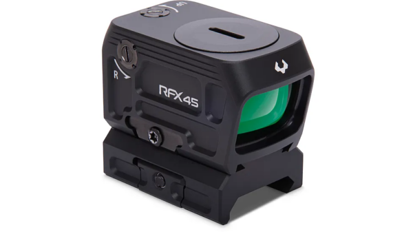 Viridian RFX45 Pro Closed Emitter Green Dot Reflex Sight ACRO Compatible INSTANT-ON Includes Plates & Mounts