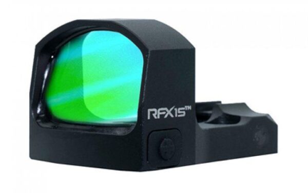 Viridian RFX15 1x17 Micro Green Dot Reflex Sight - SHIELD Mounting pattern INSTANT-ON