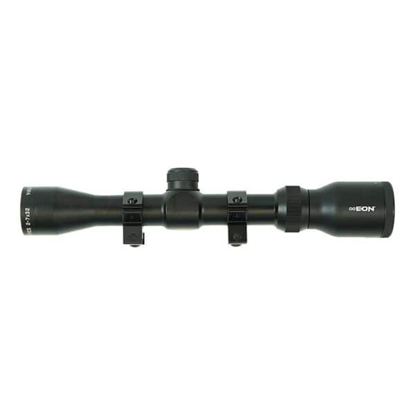 Viridian EON Rifle Scope 2-7x32 R4 Black with Rings Retail Box