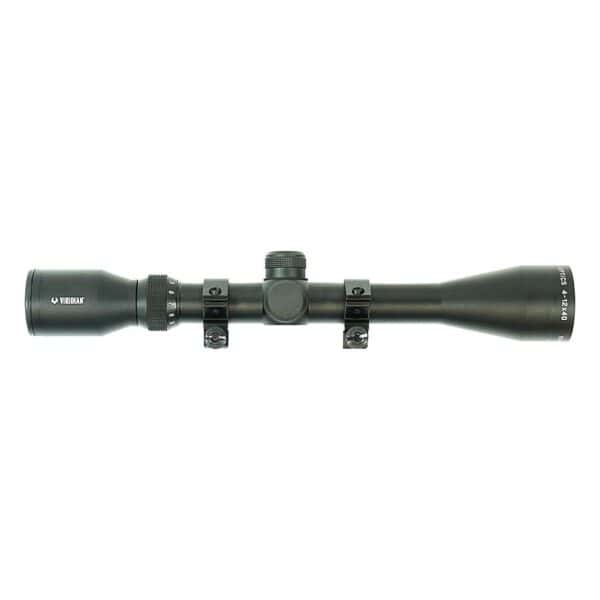 Viridian Rifle Scope 4-12x40 R4 Black with Rings Retail Box