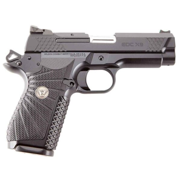 Wilson Combat EDC X9 2.0 Handgun 9mm Luger 15rd Magazine(2) 4" Barrel Non-Lightrail Armor-Tuff Slide Anodize Frame