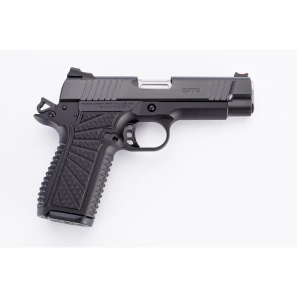 Wilson Combat SFT9 Double-Stack Commander Handgun 9mm Luger 15rd Magazines (2) 4.25" Barrel Black Non-Lightrail Frame