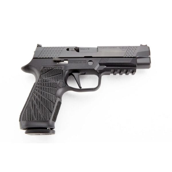 Wilson Combat/SIG P320 Full-Size Handgun 9mm Luger 17rd Magazines (2) 4.7" Barrel Black Grip Module Action Tune Straight Trigger