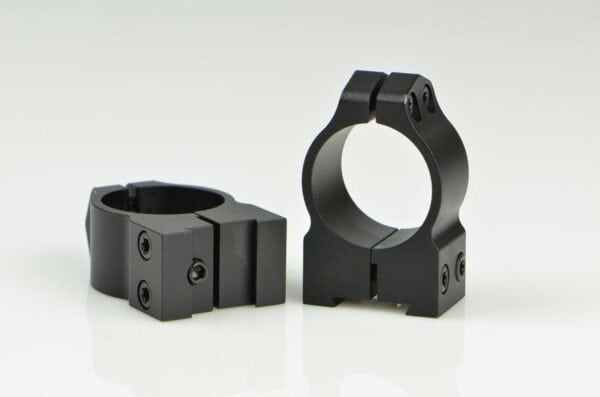 Warne Maxima Fixed (16mm Dovetail) Scope Ringmount with Grooved Receiver Fits CZ527 1" Medium Matte