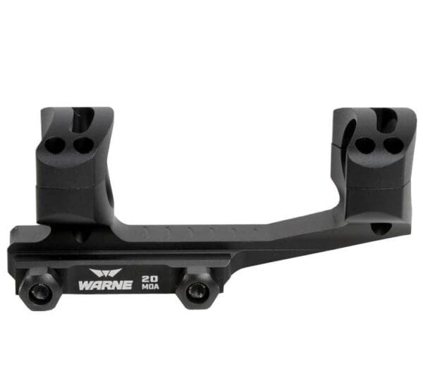 Warne Tactical LR-SKEL Long-Range MSR Precision Mount 1" Black 20 MOA