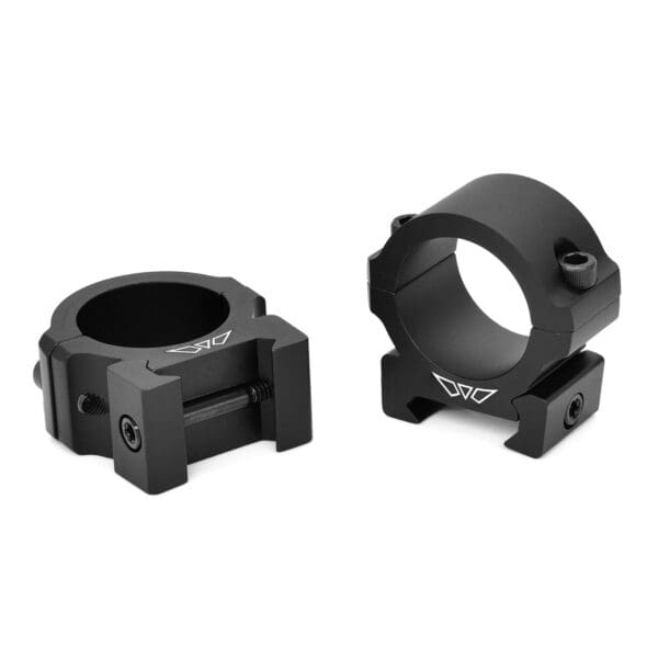 Warne Vapor 2-Piece Horizontal Scope Rings 30mm Low Matte