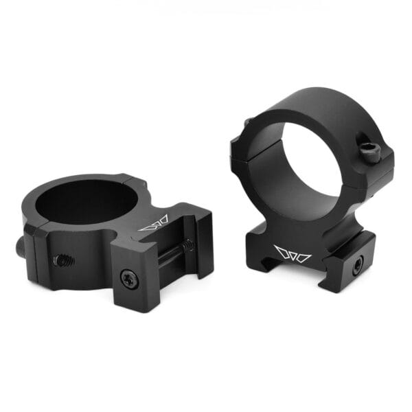 Warne Vapor 2-Piece Horizontal Scope Rings 30mm Medium Matte