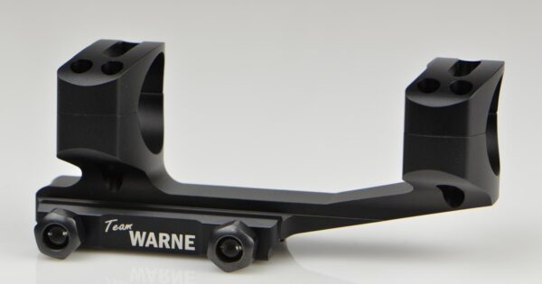 Warne Tactical Gen 2 X-SKEL Extended Cantilevered MSR Mount 1" Black ZERO MOA