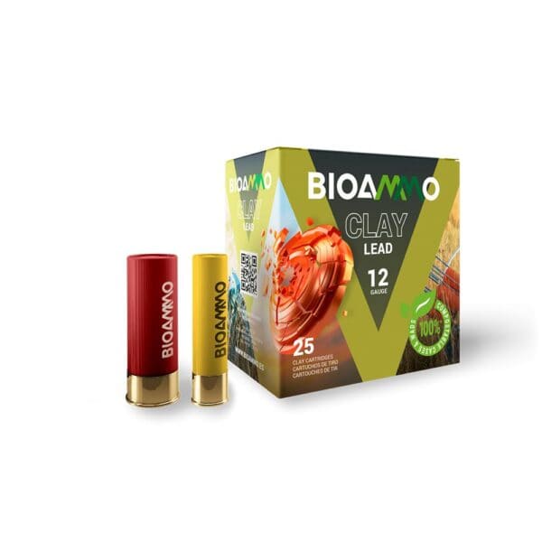 BIOAMMO Lead Target Shotshells 12 ga 2-3/4" 7/8 oz 1350 fps #7.5 25/ct