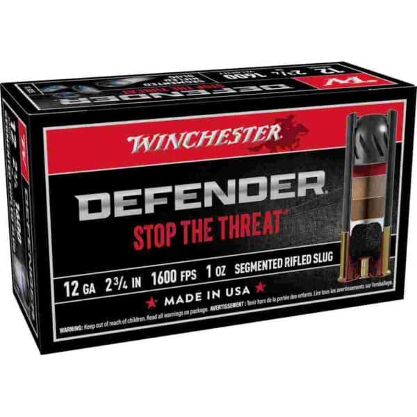 Winchester Supreme Elite PDX1 Personal Defense Shotgun Ammunition 12 ga 2-3/4" 1 oz Slug 1600 fps 10/ct