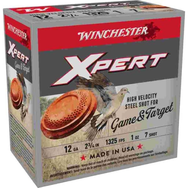 Winchester Super-X Shotshells 12 ga 2-3/4" 1oz 1325 fps #7 25/ct