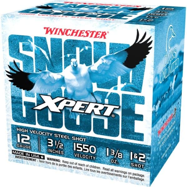 Winchester Xpert Snow Goose Shotshell 12 ga 3" 1-1/4 oz 1550 fps #1 #2 25/ct