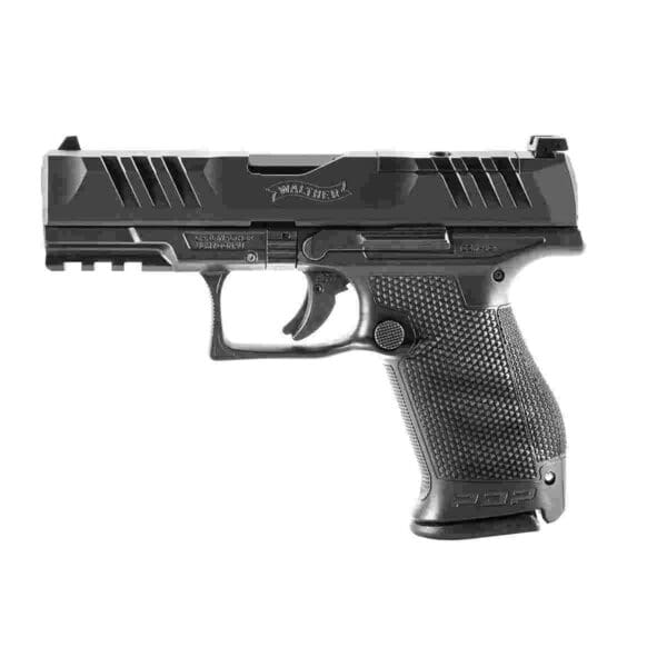 Walther PDP Compact Optic Ready Handgun 9mm Luger 15rd Magazine 4" Barrel Black Polymer 2 Mags Incl/