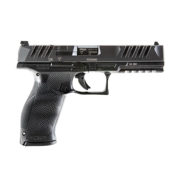 Walther PDP Full Size Handgun 9mm Luger 10rd Magazines (2) 5" Barrel Black Optic Ready