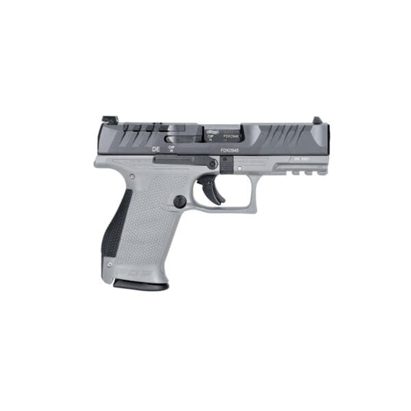 Walther Optic Ready PDP Compact Handgun 9mm Luger 15rd Magazine 4" Barrel Two-Tone Gray