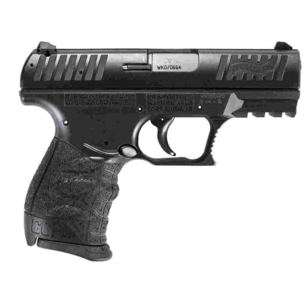 Walther CCP M2 + Handgun 9mm Luger 8rd Magazine 3.54" Barrel Black Cerakote Slide/Poly Frame