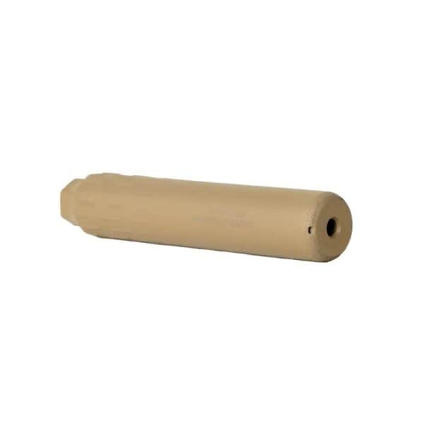 Huxwrx Flow 22 Ti Handgun Suppressor 22 LR 1/2x28 FDE