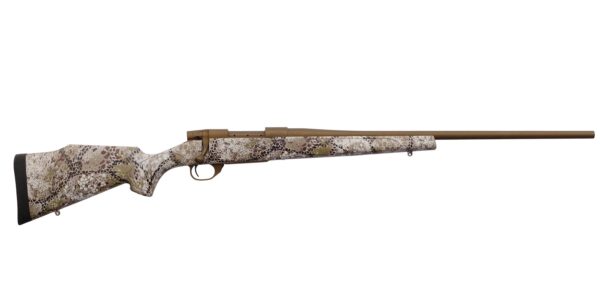 Weatherby Vanguard Badlands Rifle .300 Wby Mag 3rd Capacity 26" Burnt Bronze Cerekote Approach Camo Pattern Stock