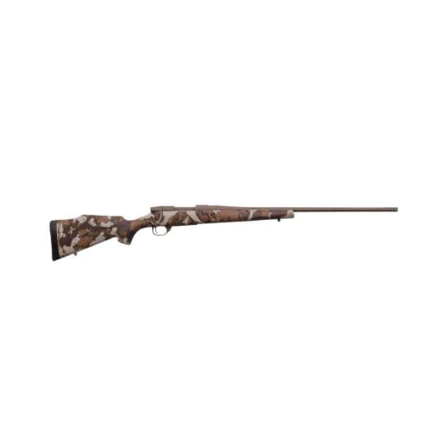 Weatherby Vanguard First Lite Rifle 6.5 Creedmoor 4rd Capacity 26" Fluted Flat Dark Earth Cerakote Barrel Fusion Camo Stock