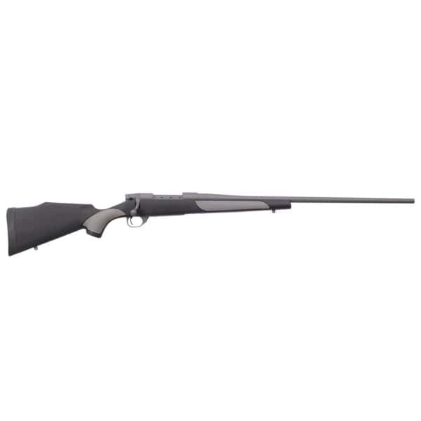 Weatherby Vanguard Weatherguard Rifle 6.5 Creedmoor 4rd Capacity 24" Barrel Black and Grey Griponite Stock