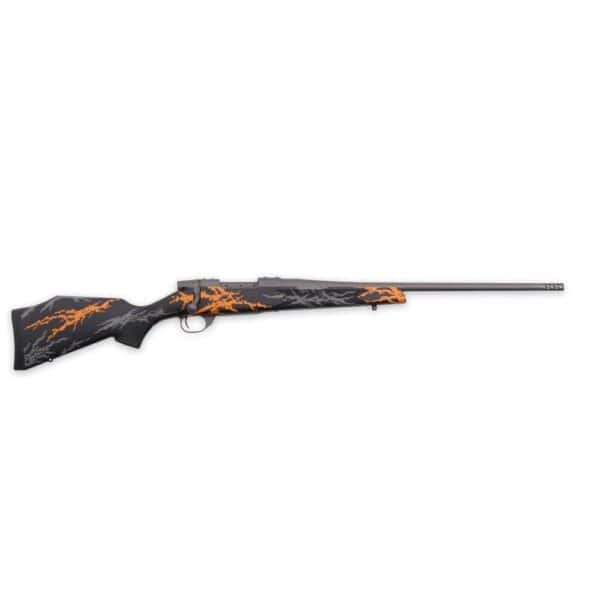 Weatherby Vanguard Compact Hunter Rifle .308 Win 5rd Magazine 20" Barrel Black and Orange with Muzzle Brake