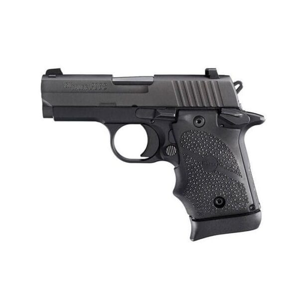 Sig Sauer P938 BRG Micro Compact Handgun 9mm Luger 7rd Magazine 3" Barrel Black with Night Sights MA Compliant