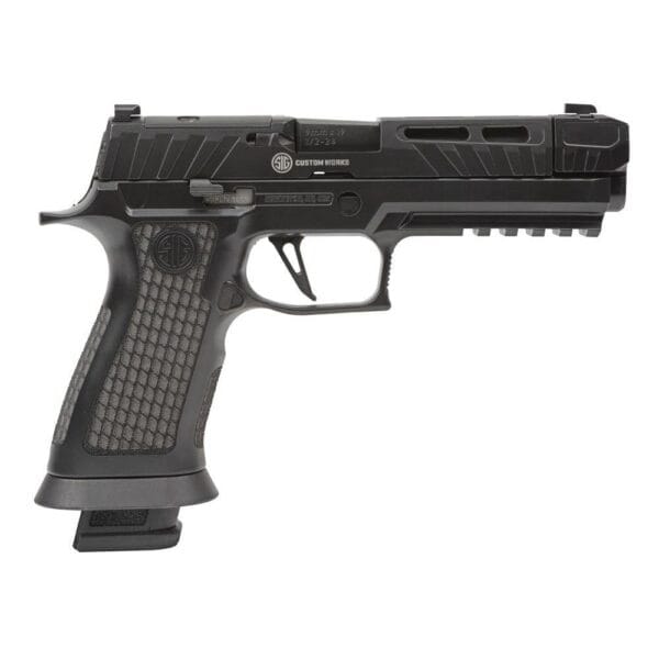 Sig Sauer P320 Spectre Comp Blackout Handgun 9mm Luger 21rd Magazines(2) 4.6" Barrel X-Ray Sights