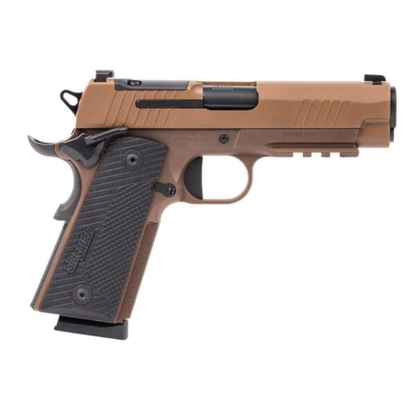 Sig Sauer 1911XCarry Handgun .45 Auto 8rd Magazines(2) 4.25'' Barrel Night Sights Coyote