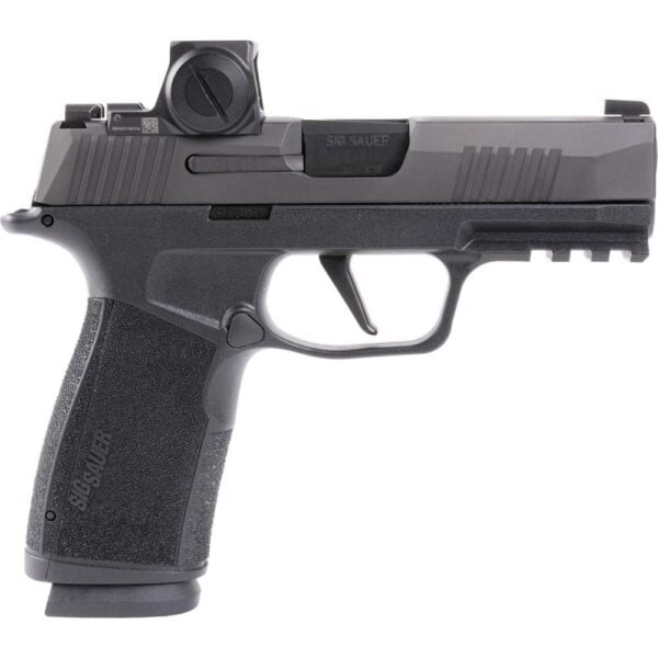 Sig Sauer P365 XMACRO Handgun 9mm Luger 17rd Magazines (2) 3.7" Barrel Black Night Sights with Romeo-X