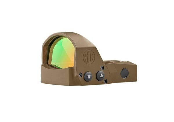 Sig Sauer Romeo1PRO Open-Reflex Red Dot Sight 1x30mm 6MOA Adj Steel Shroud - FDE