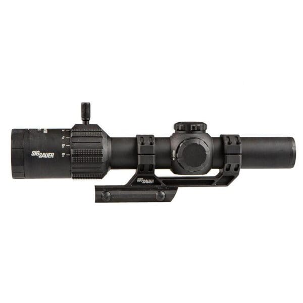 Sig Sauer Tactical Tango-MSR LPVO Rifle Scope 1-6x24 Illum MSR BDC6 incl/ Alpha MSR Mount - Black