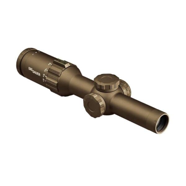 Sig Sauer Tango6T Rifle Scope 1-6x24mm 30mm FFP DWLR6 Reticle Illuminated FDE SDMR