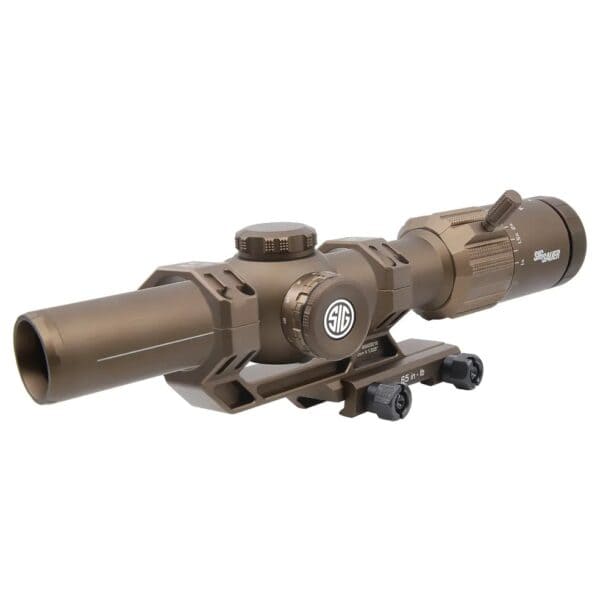 Sig Sauer Tango MSR Scope 1-8x28mm 30mm SFP MSR BDC8 Illum 0.5MOA Coyote