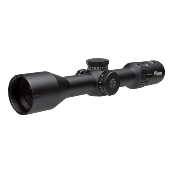 Sig Whiskey6 Rifle Scope 3-18x44 30mm SFP Multi-Lock Zero Stop MOA Milling Hunter 2.0 Non-Illum Black