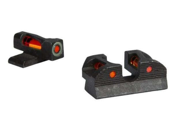 ig Sauer Fiber Optic Enhanced Day Sight Set X-Ray1 #6 Red Front #6 Red Rear - U-Notch