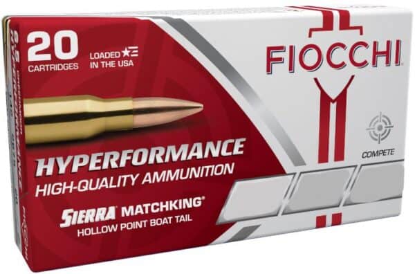 Fiocchi Hyperformance Matchking Rifle Ammunition .300 Blackout 220 gr HPBT 1020 fps 25/ct