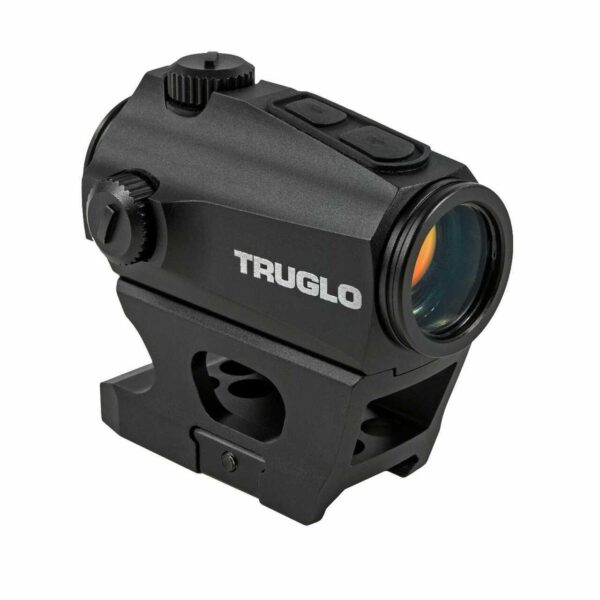 Truglo Ignite Mini Red Dot Sight with High and Low Mount- 30mm 2 MOA Green Dot