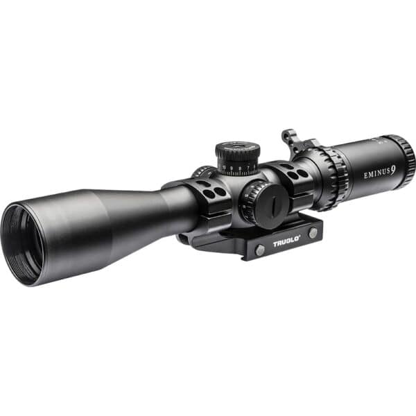 Truglo EMINUS9 Rifle Scope - 3-9x42mm 30mm Illum. TacPlex Reticle w/ APTUS-M1 Mount Black