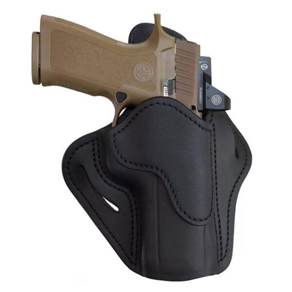 1791 Optic Ready Belt Holster Size 2.4 Stealth Black RH