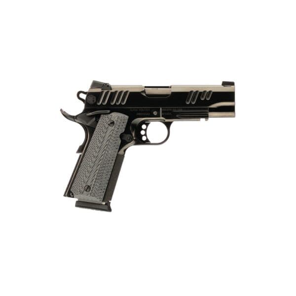 Alpha Foxtrot 1911 Handgun 45 Auto 7rd Magazine 4.25" Barrel Polished DLC Finish