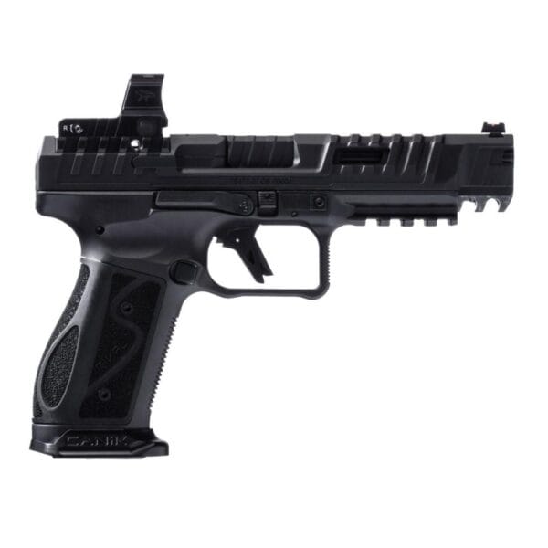 Canik SFx Rival-S Dark Side Handgun 9mm Luger 18rd Magazines (2) 5" Barrel Black with MO2 Optic